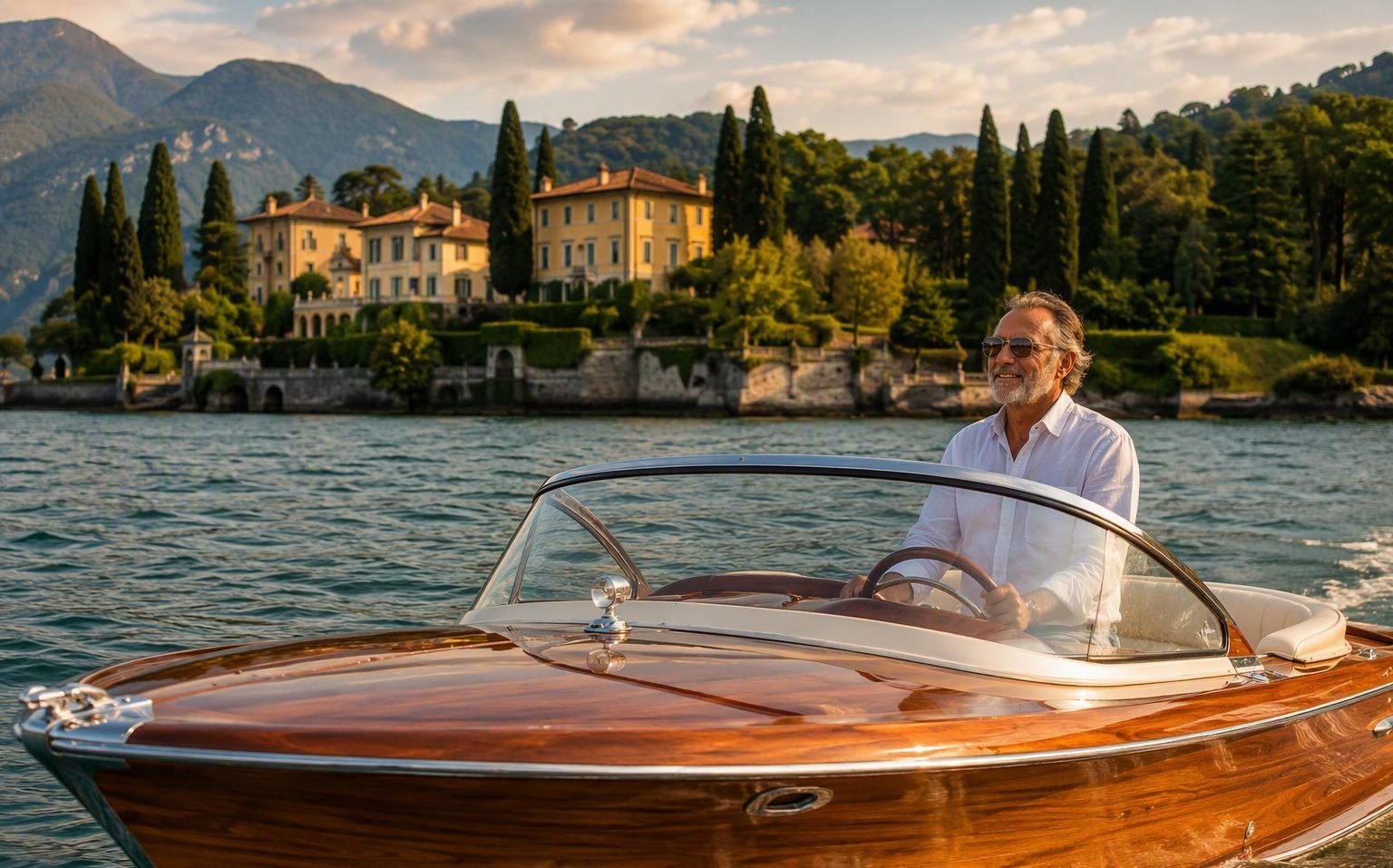 Private boat tour on Lake Como